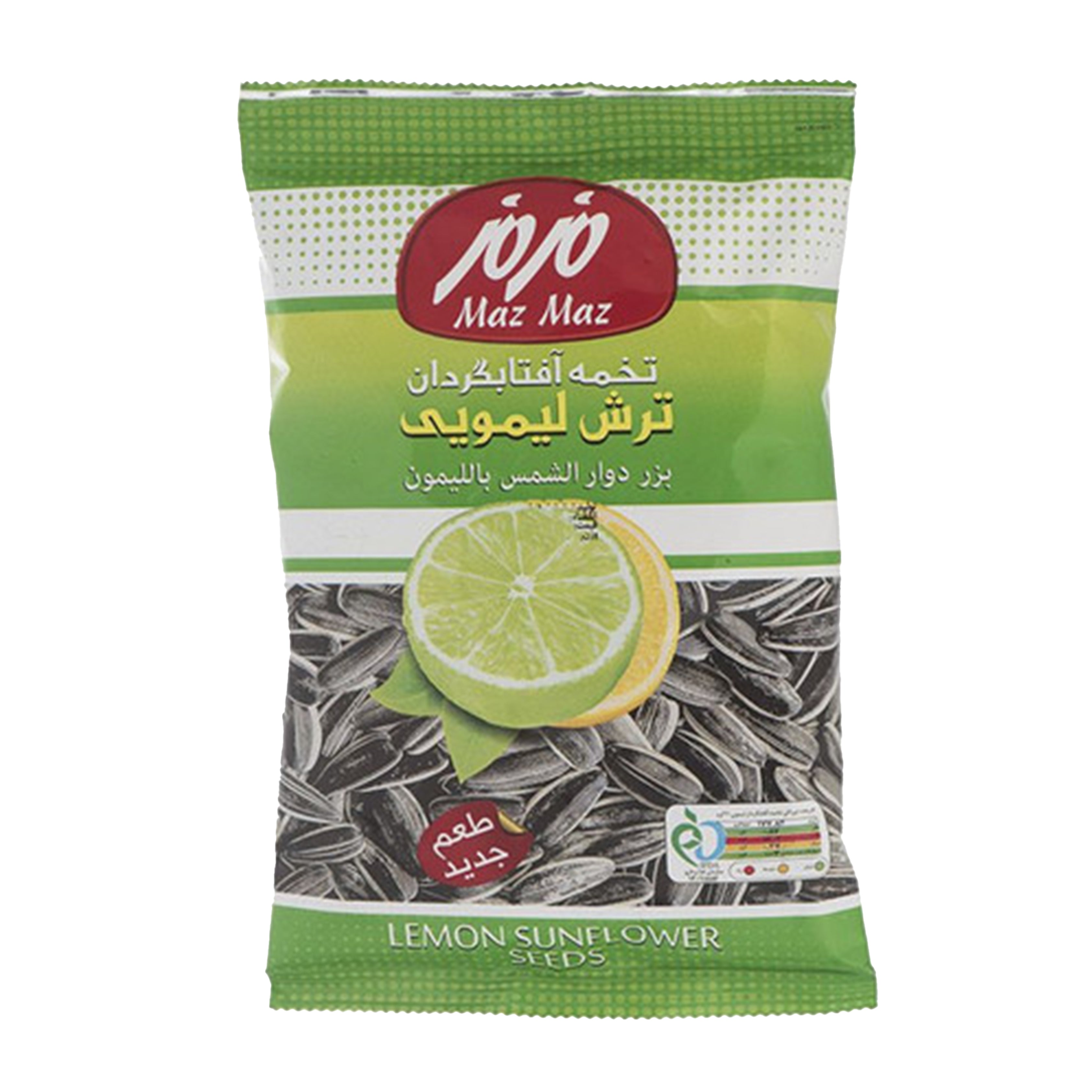 مزمز | تخمه آفتابگردان لیمویی (125 گرم)